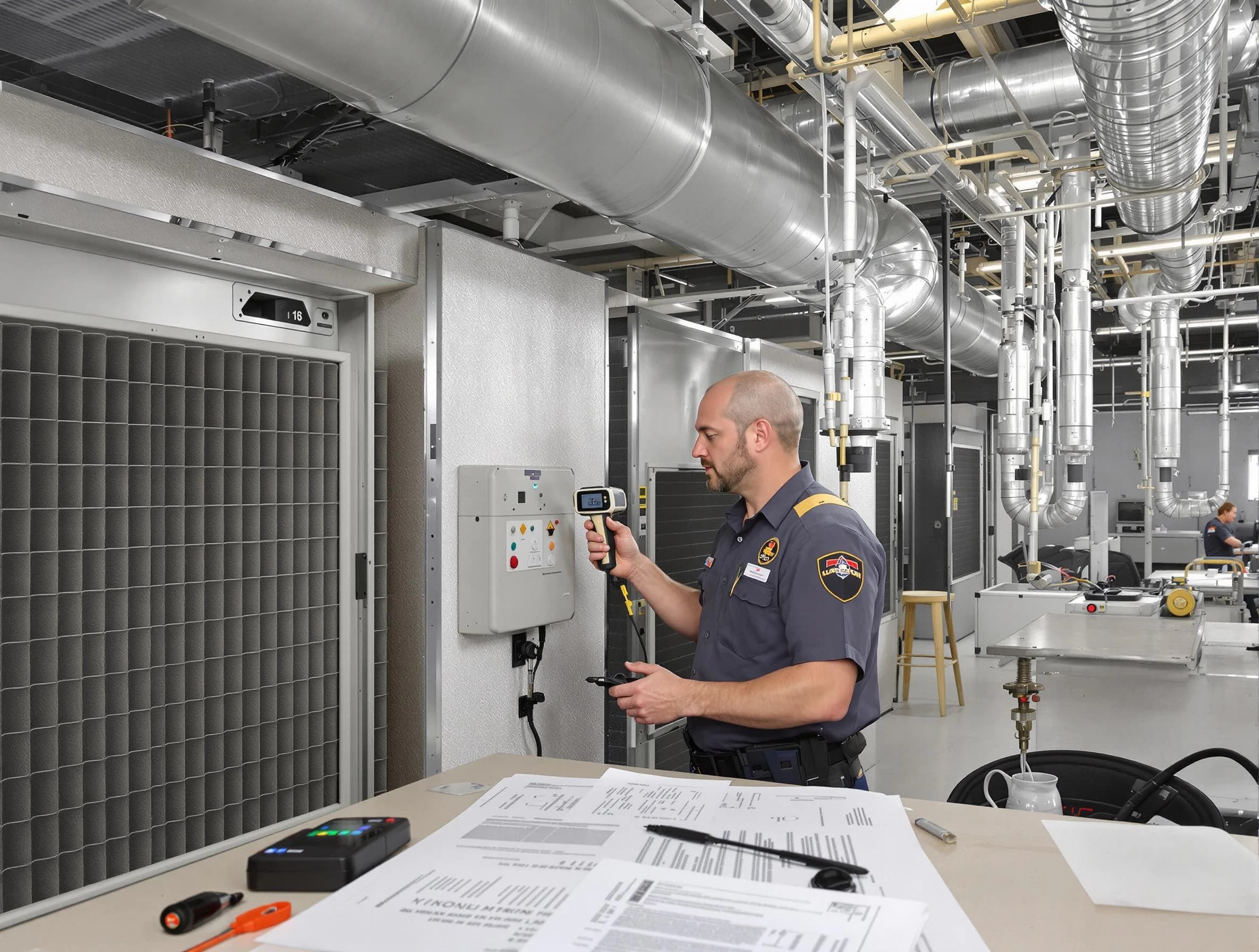 Professional filter system inspection by Fair Oaks Air Duct Cleaning in Fair Oaks