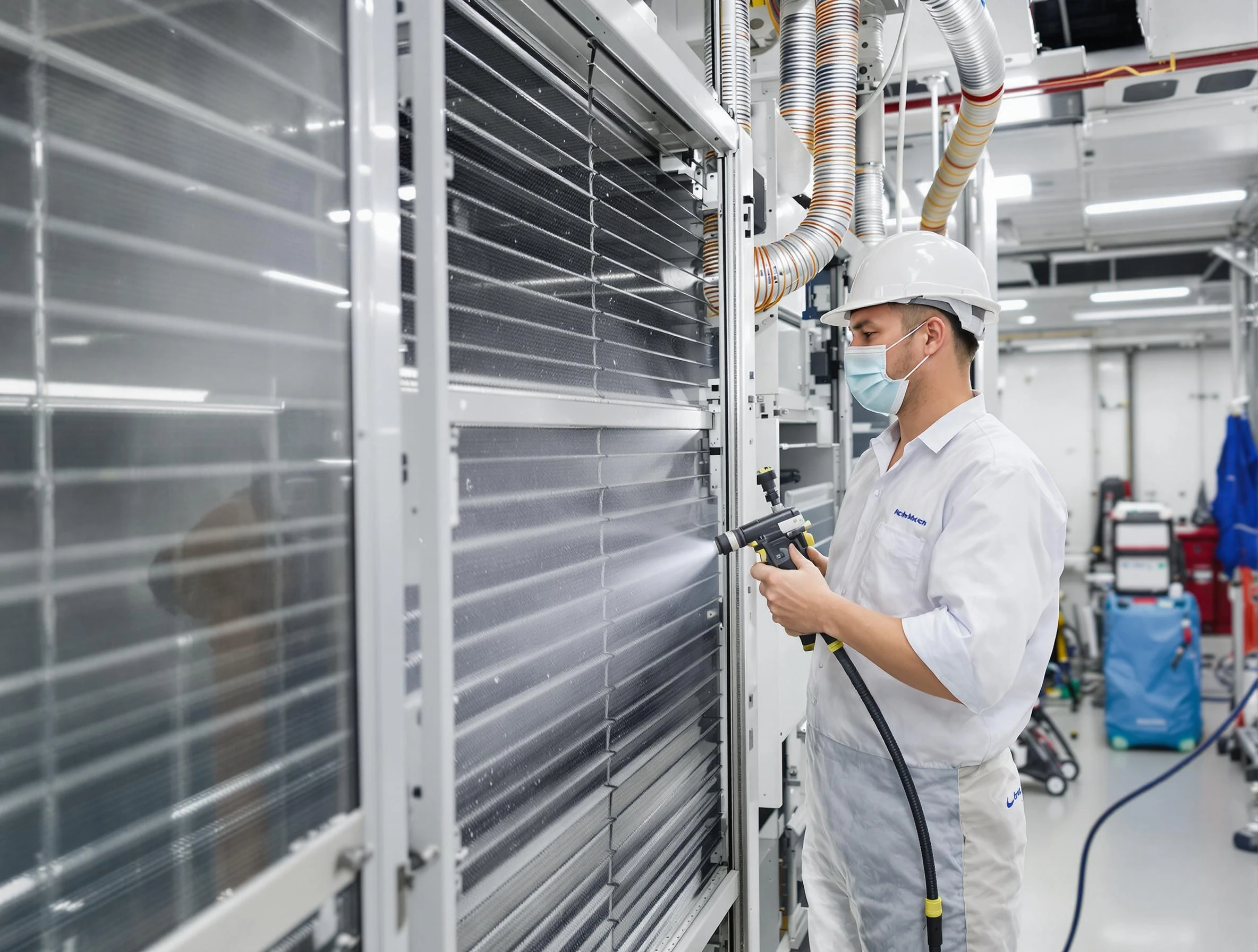 Professional AC coil cleaning by Fair Oaks Air Duct Cleaning in Fair Oaks