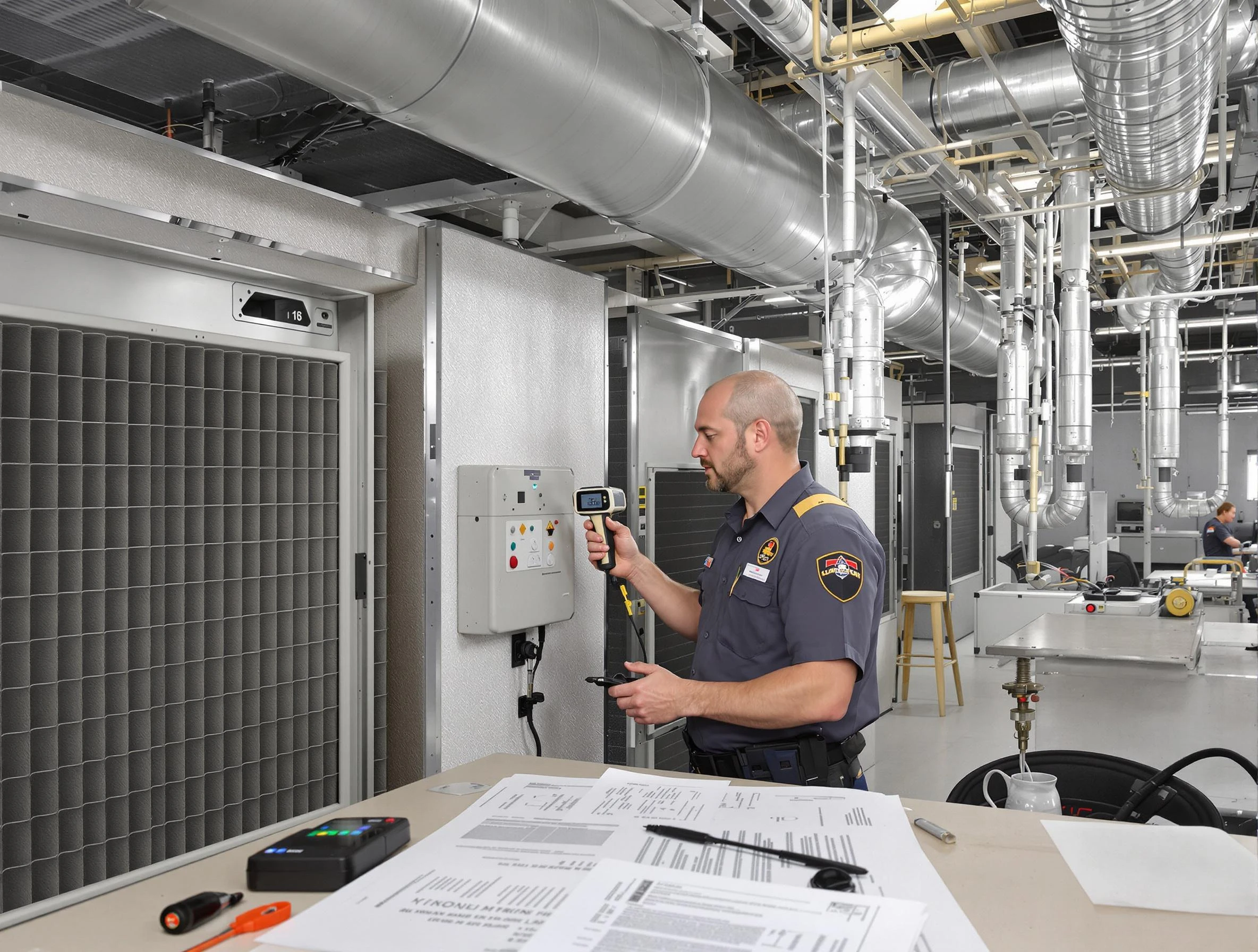 Professional filter system inspection by Fair Oaks Air Duct Cleaning in Fair Oaks