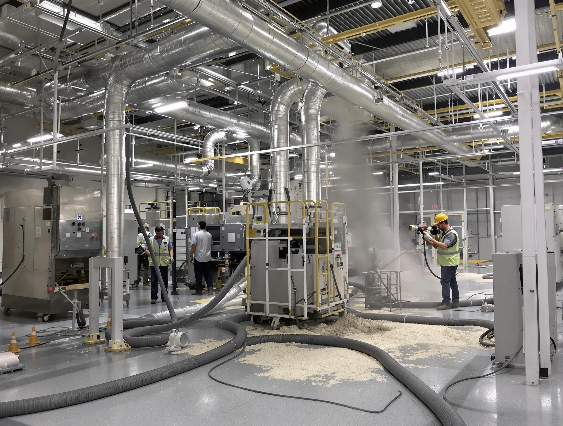 Heavy-duty industrial duct cleaning by Fair Oaks Air Duct Cleaning in Fair Oaks